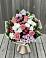 Букет цветов из: Альстромерии, Гвоздики, Розы и Хризантемы в Глазуновке