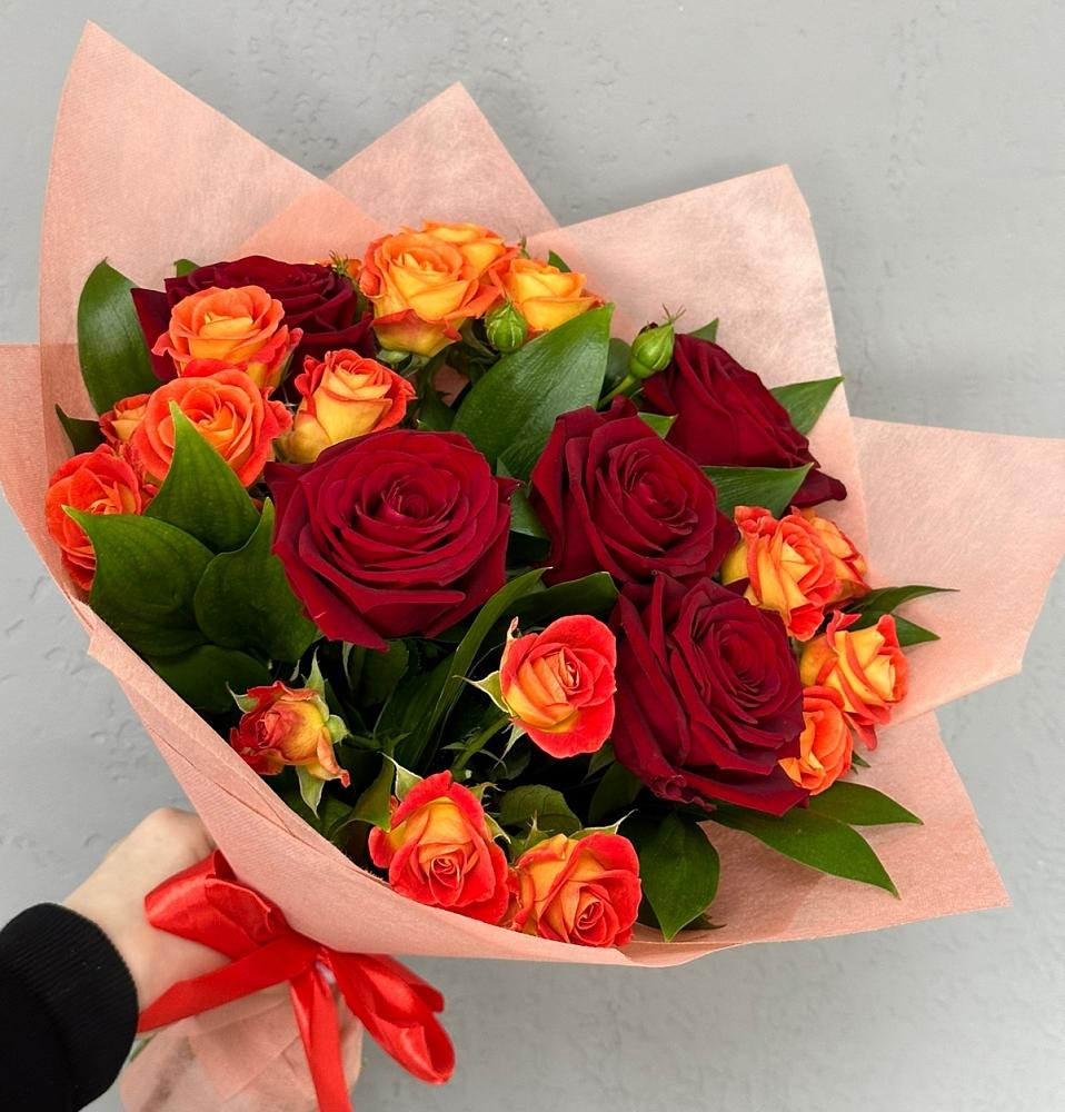 Букет Любовь и восторг в Глазуновке