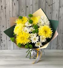 Букет цветов из:  Хризантемы в Глазуновке