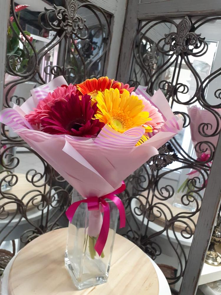 Букет цветов из: Герберы в Глазуновке