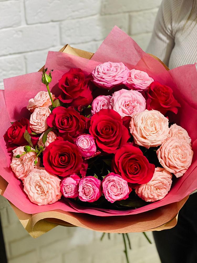 Букет цветов из: Розы в Глазуновке