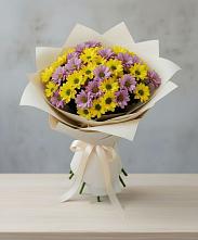 Букет цветов из:  Хризантемы в Глазуновке
