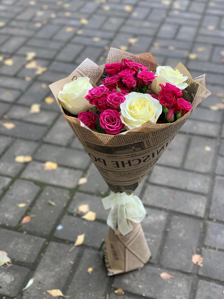 Букет цветов из: Розы в Глазуновке