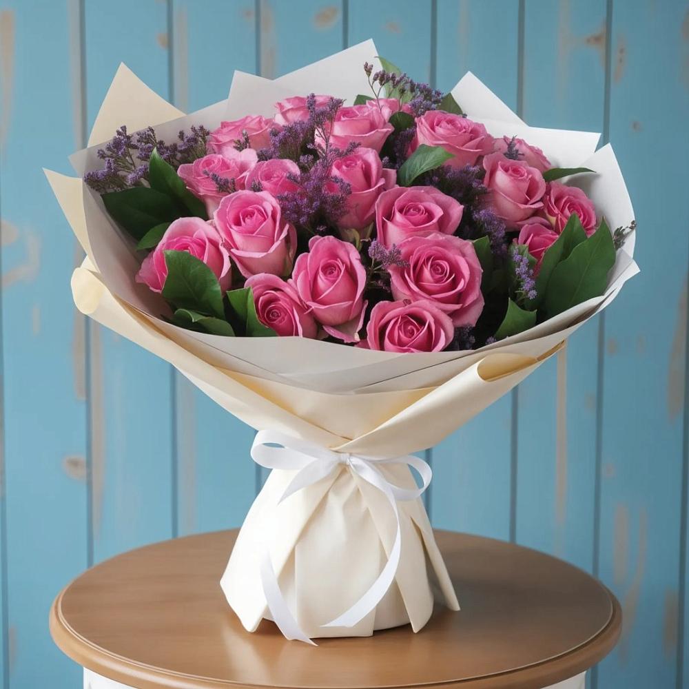 Букет цветов из: Розы в Глазуновке